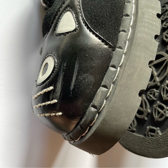 T.U.K. 2014 Cat Mary Janes Women's Size 10 Black Kitty Shoes | Kawaii Cute 🐈‍⬛ 🌸 - Picture 6 of 9